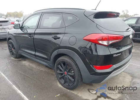 2017 Hyundai Tucson Night из США, поврежденный, VIN KM8J33A27HU521276